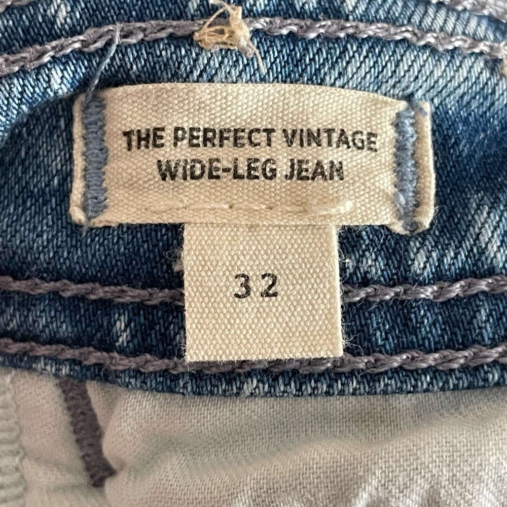 Madewell The Perfect Vintage Wide-Leg Jean Size 32 - Picture 11 of 15
